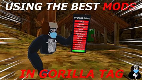 Please select from the following options:-. . Gorilla tag mod menu pc